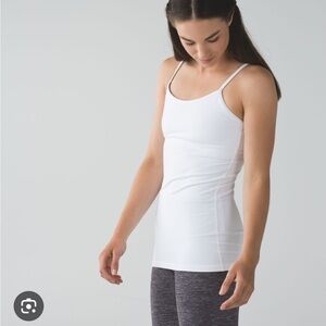 Lululemon Power Y Tank in White (4)